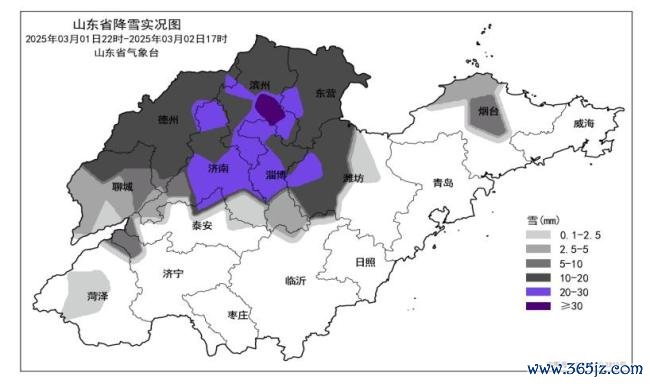 山东本轮降雪为何来势汹汹 强冷空气与西南气旋共同作用