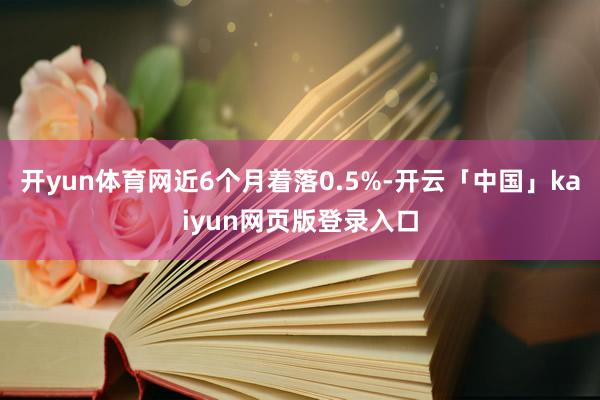 开yun体育网近6个月着落0.5%-开云「中国」kaiyun网页版登录入口