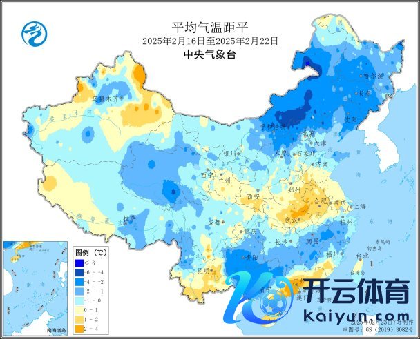 图1 世界平均气温距平